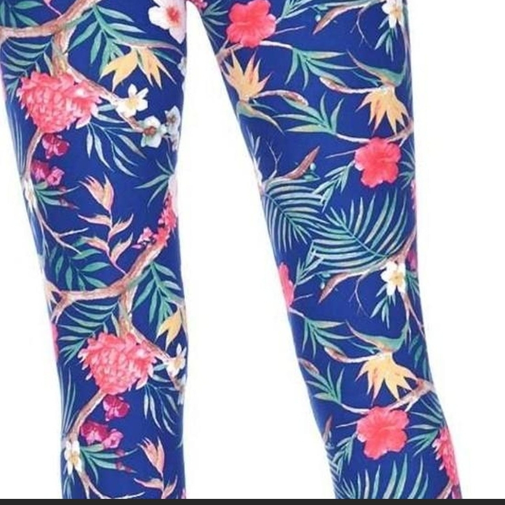 Floral Patterned Leggings